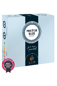 Condooms mister size 57mm pak van 36x