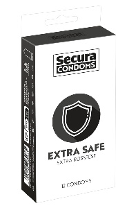 Secura extra safe condooms 12x