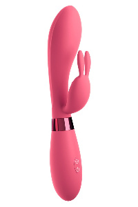 Omg! siliconen vibrator roze vibrator