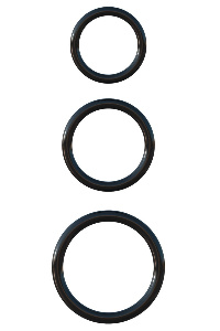 3 siliconen ringen