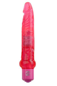 Jelly anaal vibrator roze