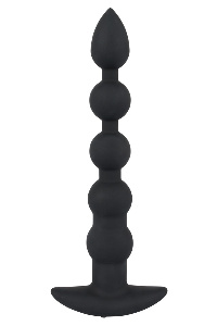 5-delige anaal kralen vibrator plug 21 cm inclusief 7 tril standen