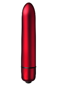 Scarlet velvet mini staaf vibrator - rood