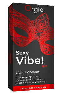 Sexy vibe!  - stimulerende gel met verwarmend effect - aardbeienaroma 15 ml