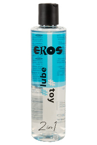 Eros 2 in1 waterbasis glijmiddel - persoonlijk en sextoys 250 ml