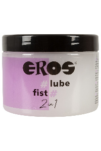 Eros 2 in1 fisting lube water en siliconen - 500 ml