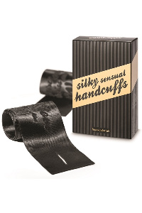 Bijoux indiscrets - silky sensual handboeien zwart