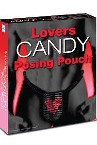 Lovers candy posing pouch