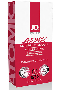 System jo - for her clitoral stimulant warming atomic 10 ml