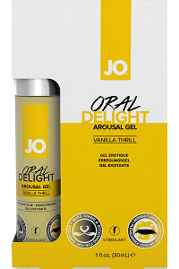 System jo - oral delight arousal gel vanille thrill 30 ml