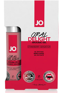 System jo - oral delight arousal gel aardbei sensation 30 ml