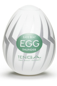 Tenga - egg thunder Masturbator (1 stuk)