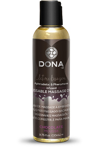 Dona - kissable massage olie chocolade mousse 110 ml
