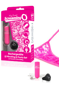 The screaming o - charged remote control panty vibe roze