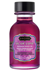 Kama sutra - oil of love kusbare lichaamsolie framboos 22 ml