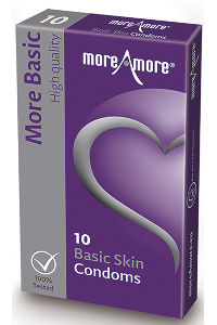 Moreamore - condoom basic skin 10 st.