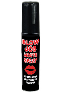 Blow job spray