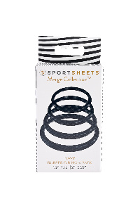 Sportsheets - navy o ring-4 pack