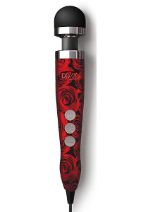 Doxy - number 3 wand massager rose pattern