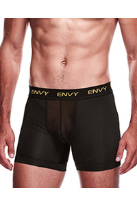 Envy - mesh long boxer black s/m