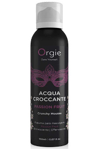 Orgie - acqua croccante crunchy mousse passievrucht 150 ml