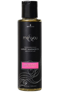 Sensuva - me & you roze grapefruit & vanille boon massage oil 125 ml