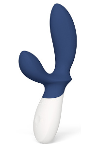 Lelo - loki wave 2 vibrating prostate massager base blue