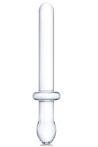 Glas - classic smooth dual-ended dildo