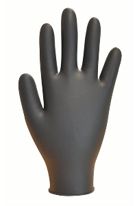 Nitril zwarte wegwerp handschoenen 100 stuks