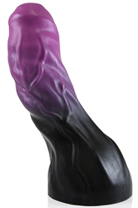 Hellhound horus dildo - zwart paars