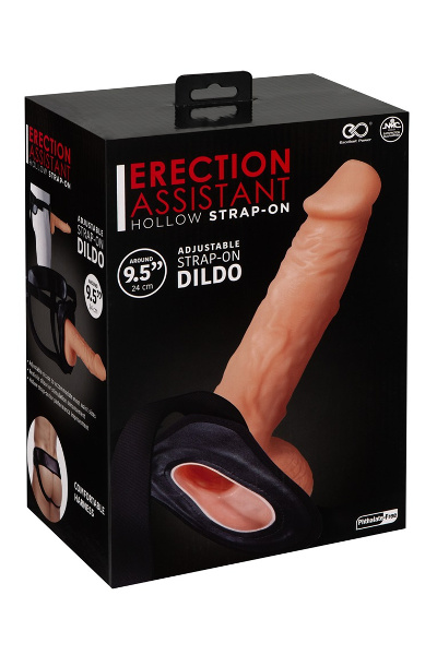 Erectie assistent holle strap-on - afbeelding 2