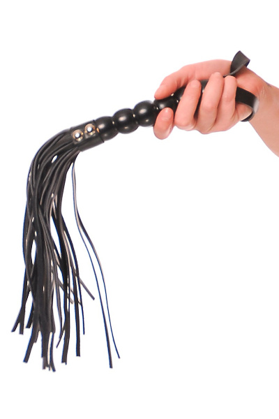 Beaded cat-o-nine tails flogger - afbeelding 2