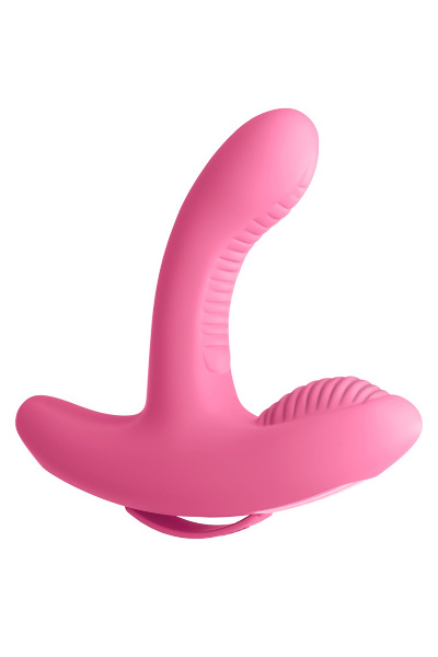 Vibrator met clitorisstimulator usb