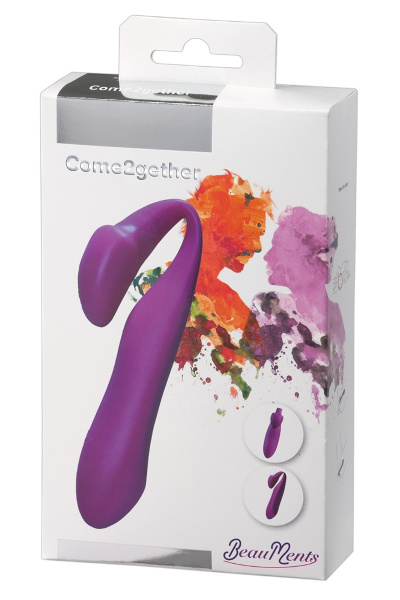 Beauments come2gether paars vibrator - afbeelding 2