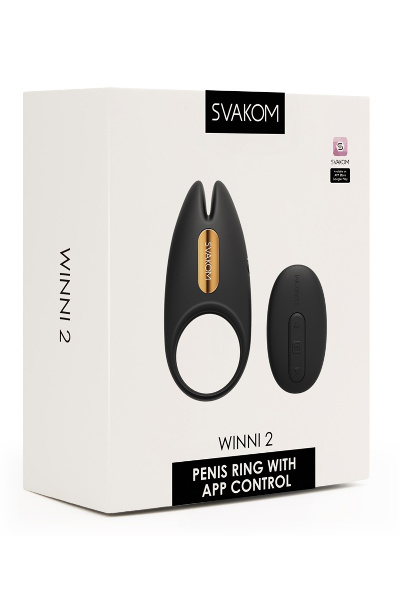 Winni 2 penis ring met vibratie - afbeelding 2