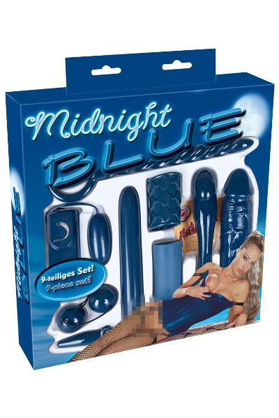9-delige seksspeeltjesset "Midnight Blue Set" - afbeelding 2