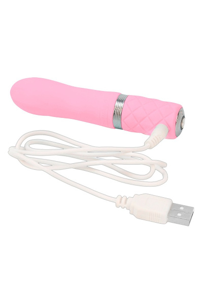 Flirty mini vibrator met traploze vibratie roze - afbeelding 2