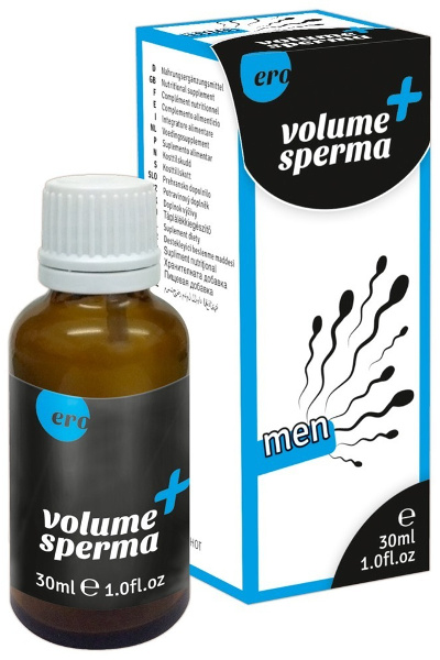 Volume sperma + mannen 30 ml