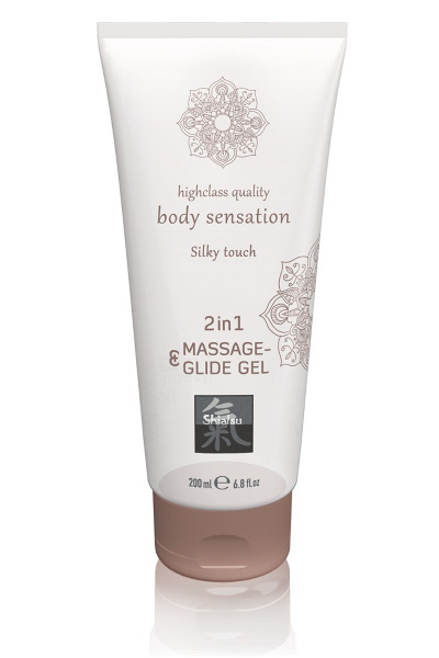 Massage gel en glijmiddel - 2in1 silky touch 200ml