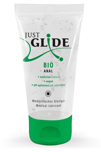 Just glide bio anaal glijmiddel 50 ml