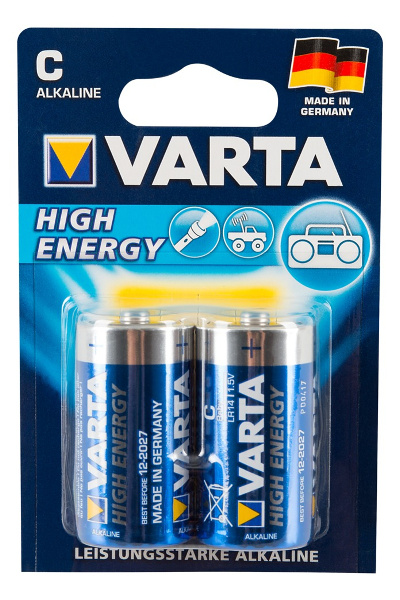 Varta C - 1.5 volt - 2 batterijen