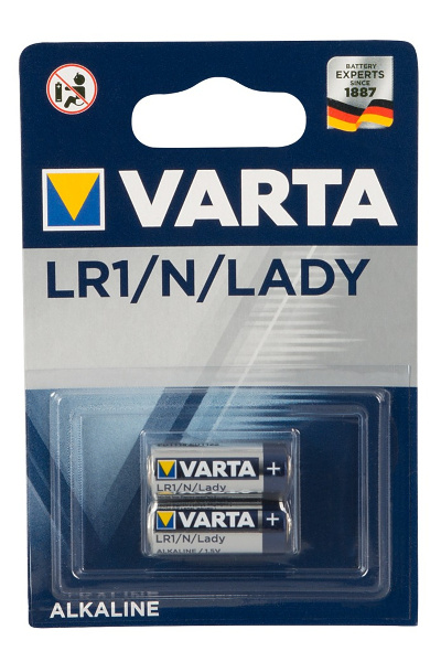 2 x LR1 N Lady batterijen - afbeelding 2