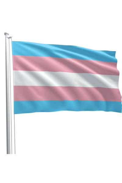Transgender pride flag 90 x 150 cm