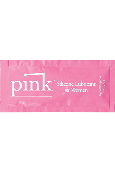 Pink - siliconen glijmiddel 5 ml