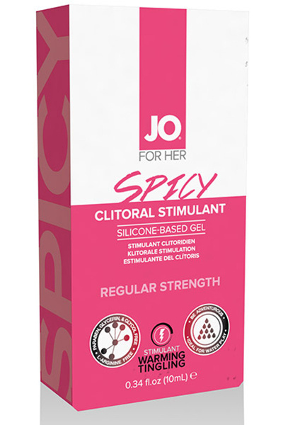 System jo - for her clitoral stimulant warming spicy 10 ml