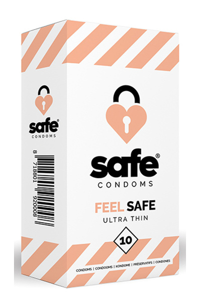Safe - condooms - ultra thin (10 stuks)