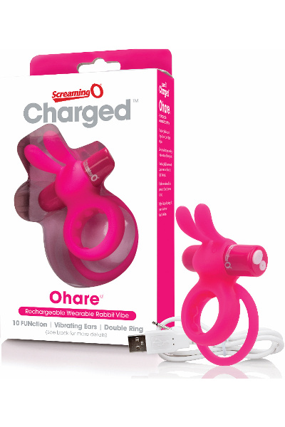 The screaming o - charged ohare rabbit vibe roze - afbeelding 2
