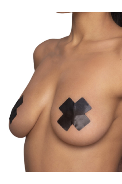 Bye bra - x nipple covers black one-size - afbeelding 2