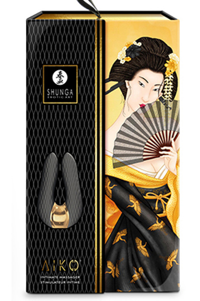 Shunga - aiko intimate massager black - afbeelding 2