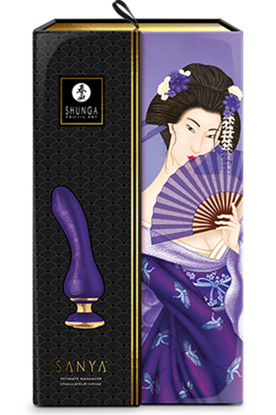 Shunga - sanya intimate massager purple - afbeelding 2
